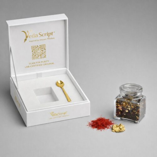 VedaScript Shilajit Gold Elixir – With Zafran & Swarn Vark